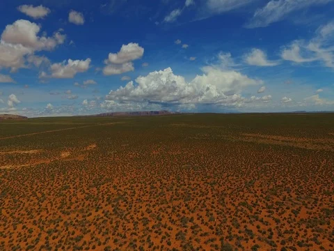 Monument Valley Desert Flyover Stock Footage 71330893