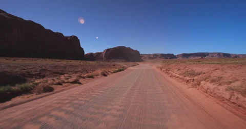 Monument Valley Dust Devil Stock Footage 202219581