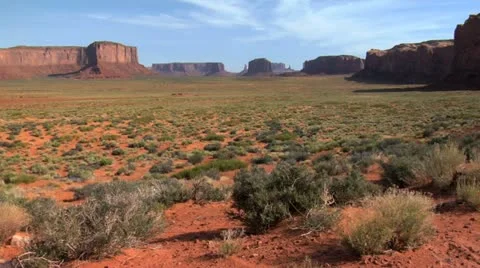Monument Valley Floor 動画素材 10896253