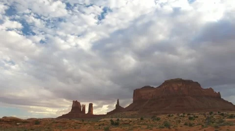 Monument Valley Stock Footage 888190