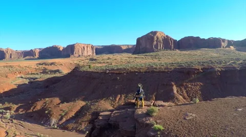 Monument Valley Indian Stock Footage 60227148