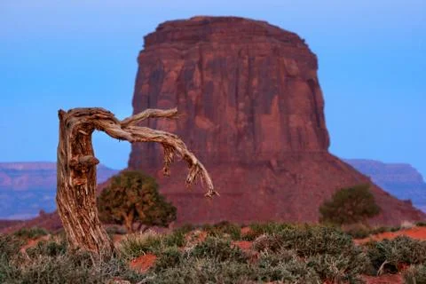 Monument valley landscape Stock Photos