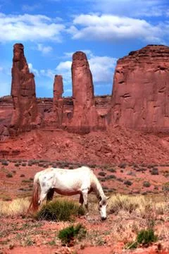 Monument valley landscape Stock Photos