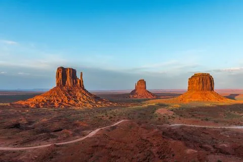 Monument Valley Landscape Stock Photos