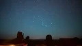 Monument Valley Orionids Meteor Shower & Milky Way Galaxy 4k or 4k+ Resolution