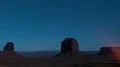 Monument Valley Orionids Meteor Shower & Milky Way Galaxy Time Lapse 4k or 4k+ Resolution