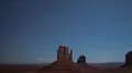 Monument Valley Orionids Meteor Shower and Milky Way Time Lapse 4k or 4k+ Resolution