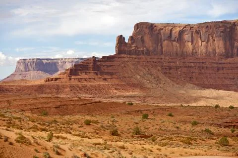 Monument valley panorama 库存照片