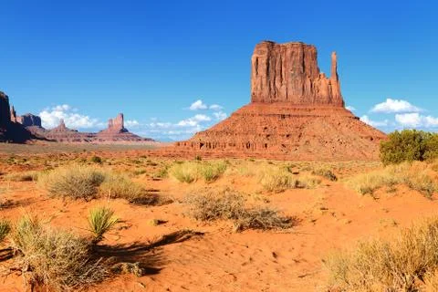 Monument valley Stock Photos