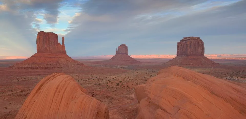 Monument valley Stock Photos