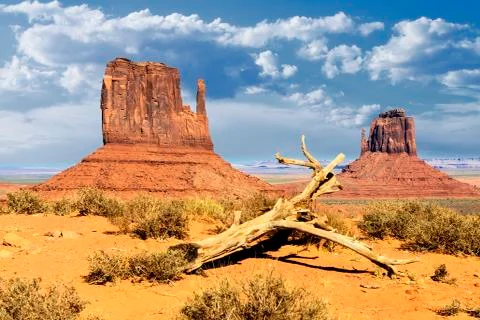 Monument valley Stock Photos