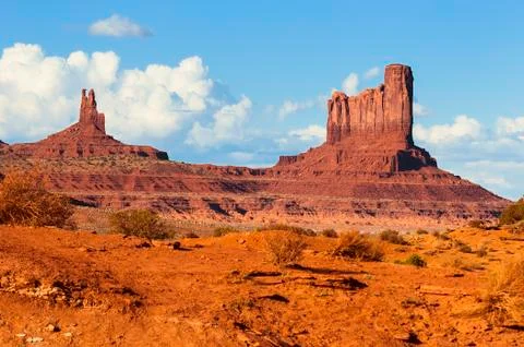 Monument valley Stock Photos