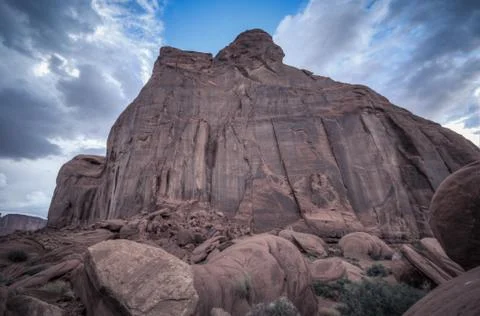 Monument valley Stock Photos
