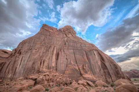 Monument valley Stock Photos