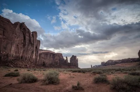 Monument valley Stock Photos