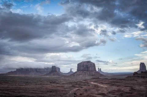 Monument valley Stock Photos