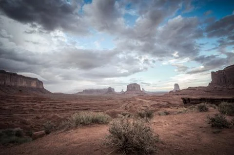 Monument valley Stock Photos