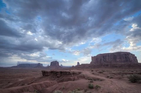 Monument valley Stock Photos