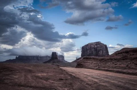 Monument valley Stock Photos