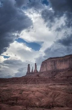Monument valley Stock Photos