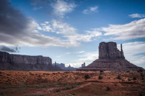 Monument valley Stock Photos