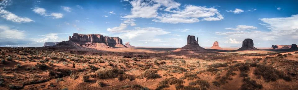 Monument valley Stock Photos
