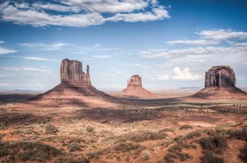 Monument valley Stock Photos