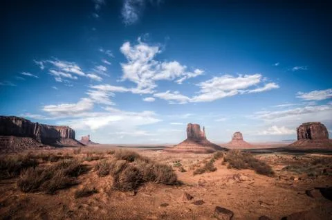 Monument valley Stock Photos