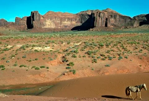 Monument valley Stock Photos
