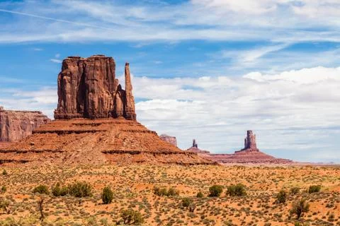 Monument valley Stock Photos