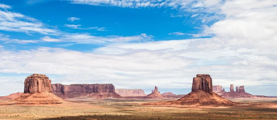 Monument valley Stock Photos