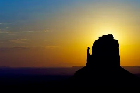 Monument valley Stock Photos