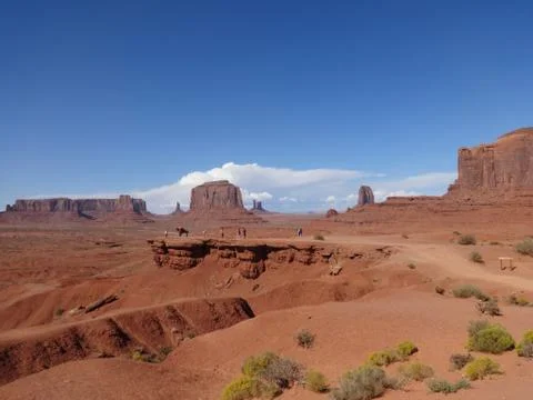 Monument valley Stock Photos
