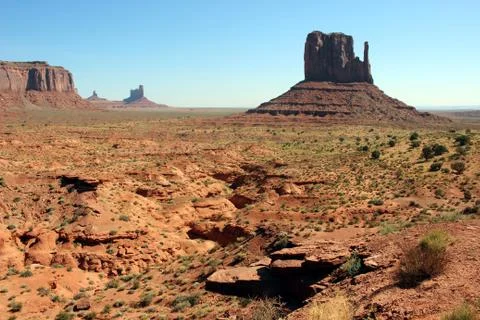 Monument valley Stock Photos