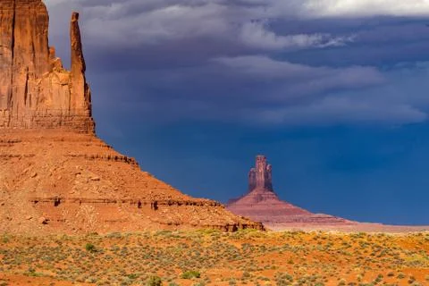 Monument valley Stock Photos