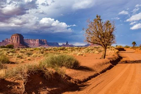 Monument valley Stock Photos