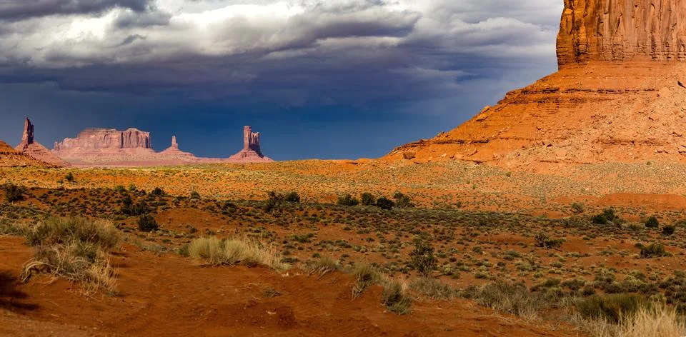 Monument valley Stock Photos
