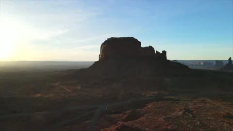 Monument Valley Rightward Pan 스톡 동영상 231161437