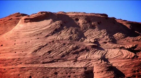 Monument Valley-sandstone Stock Footage 768673