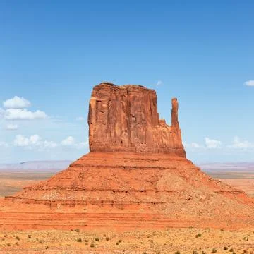 Monument valley square Stock Photos