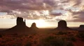 Monument Valley Sunrise 02 Timelapse Clouds USA 60 seconds HD Footage