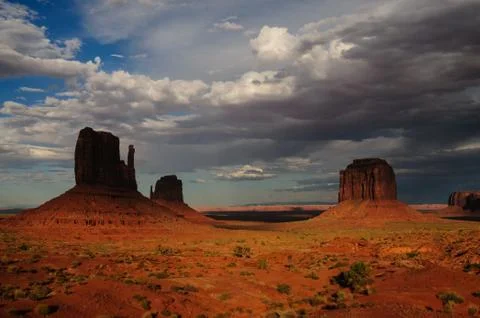 Monument Valley at Sunset Foto stock