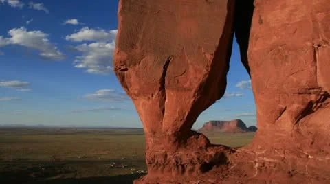 Monument Valley Tear Drop Stock Footage 11954014