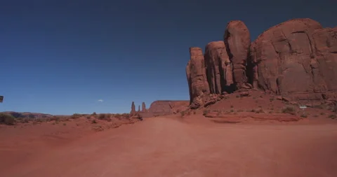 Monument Valley The Thumb Drive By Stock Footage 201594702