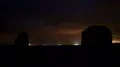 Monument Valley Thunder Storm Lightning Time Lapse Stars 4k or 4k+ Resolution