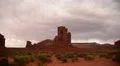 Monument Valley Thunderstorm Approacing 01 Time Lapse Clouds HD Footage