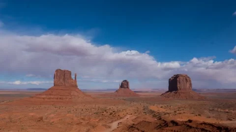 Monument Valley timelapse  4k Stock Footage 47118431