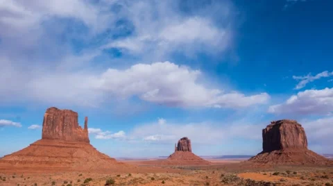 Monument Valley Timelapse 4k Stock Footage 47119571