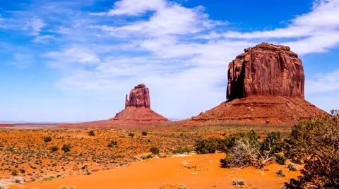 Monument Valley Timelapse Vídeos de archivo 49438057