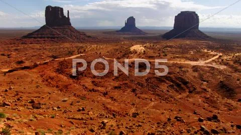 Monument Valley Utah Arizona USA Stock Photos